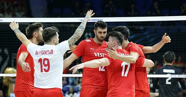 Filenin Efeleri lider tamamladı! A Milli Erkek Voleybol Takımı Kanada’yı 3-0 mağlup etti…