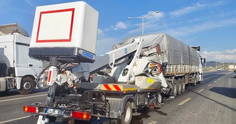 Kahramanmaraş’ta tıra arkadan çarpan sürücü öldü