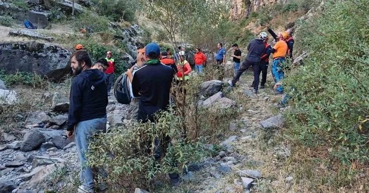 Kayseri’de kayalıklardan düşen dağcı hayatını kaybetti