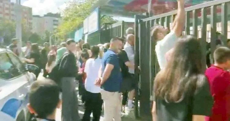 Okulda çıkan yangın korku ve paniğe neden oldu!