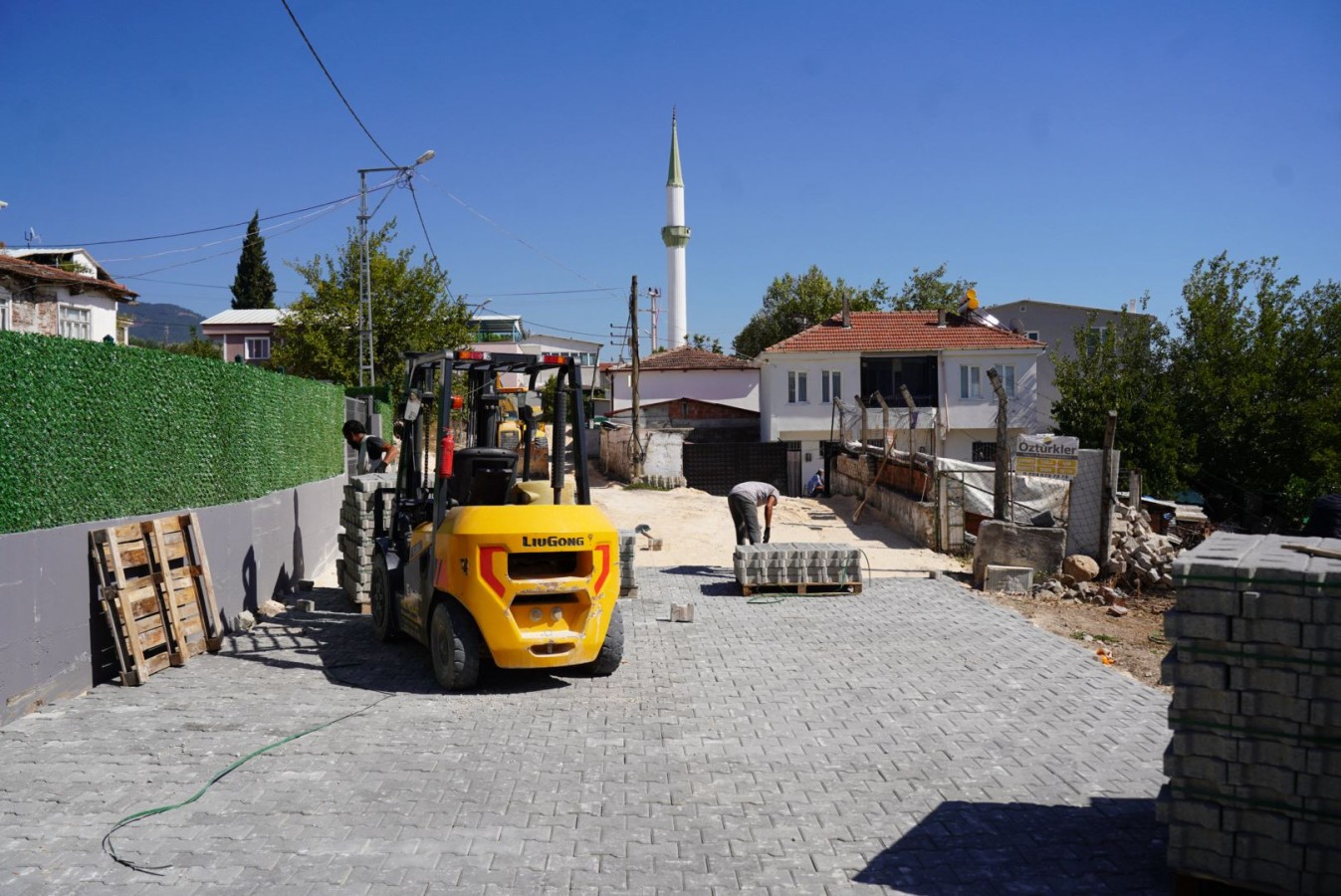 Orhangazi Belediyesi’nden Cihanköy Mahallesi’nde Parke Çalışması