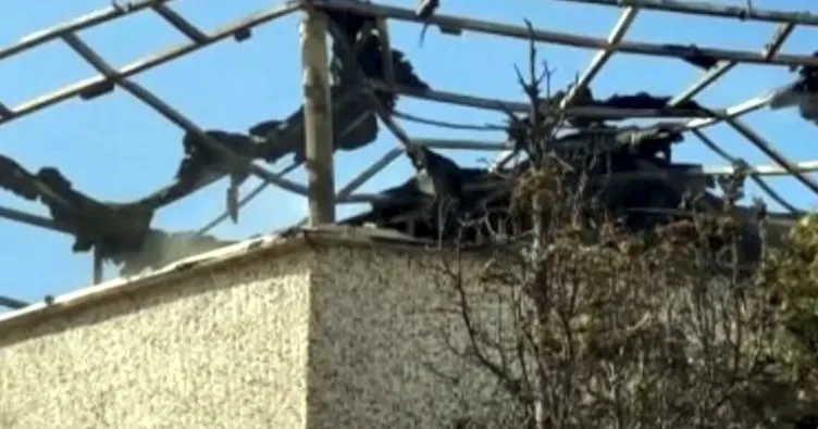 Oyuncak fabrikası bahçesinde meydana gelen yangın korkuttu