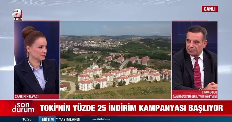 TOKİ’nin yüzde 25 indirim kampanyası başlıyor