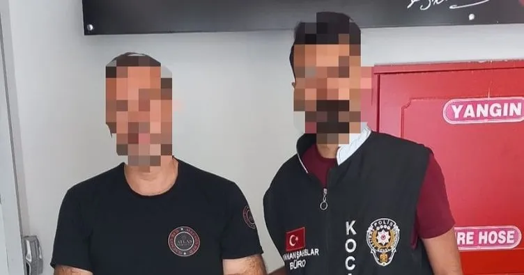 Tehdit ve tefecilik suçundan hapis cezasıyla aranıyordu! Operasyonla yakalandı