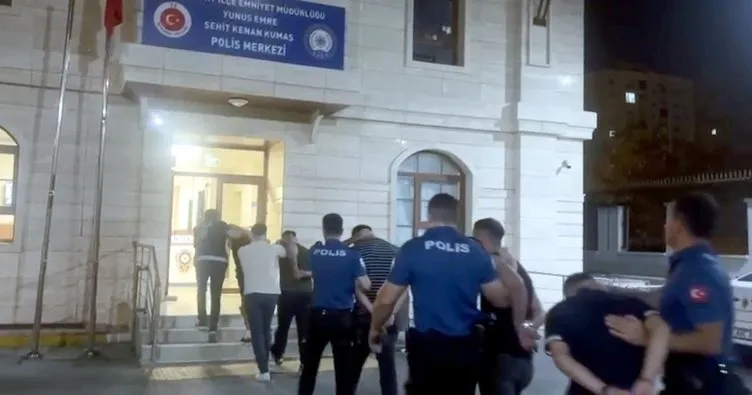 Uyuşturucu tacirlerine dronlu baskın: 7 gözaltı