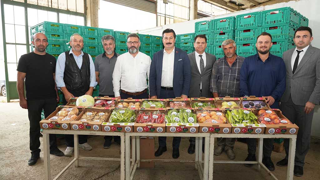 YENİŞEHİR’İN TARIM ÜRÜNLERİ LİBYA YOLUNDA