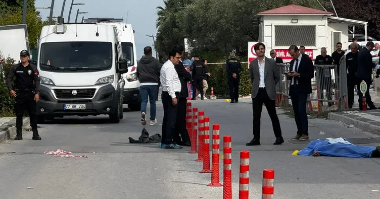 Yalova Adliyesi önünde silahlı çatışma: 1 ölü 1 yaralı