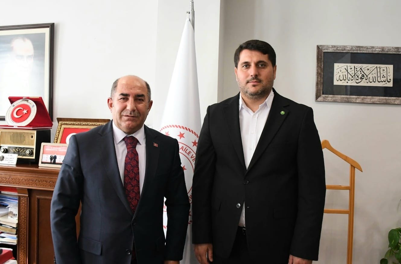 HÜDA PAR’dan Aile ve Sosyal Politikalar Müdürlüğüne ‘kanun teklifi’ ziyareti