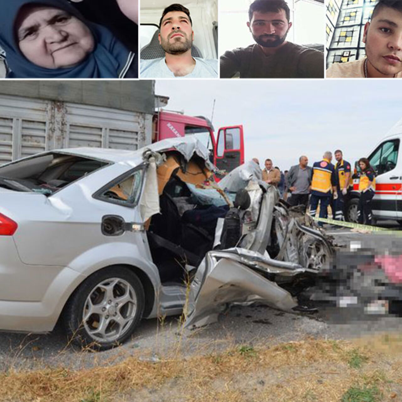 3 oğlu 5 gün önce kazada öldü… Onun da yüreği durdu!