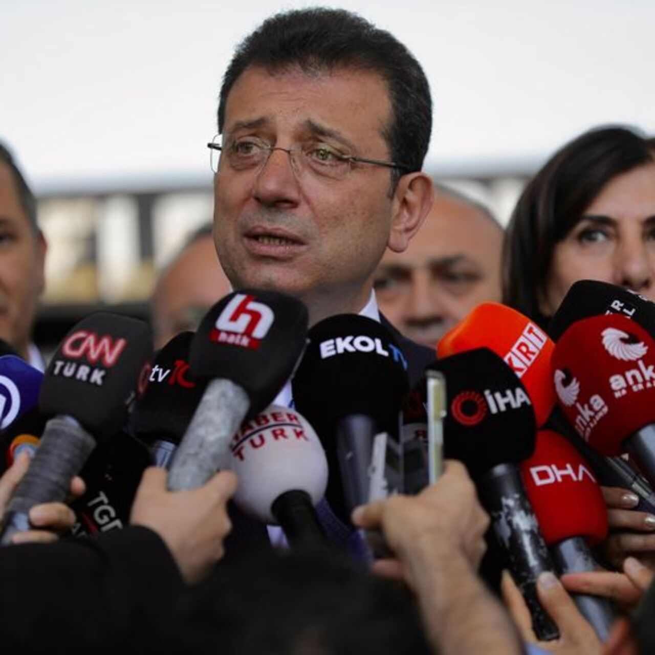 Ekrem İmamoğlu adliyeye getirildi