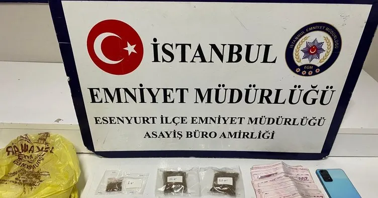 Esenyurt’ta uyuşturucu operasyonu: 3 Şüpheli suçüstü yakalandı