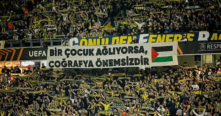 Fenerbahçe’den Filistin’e destek