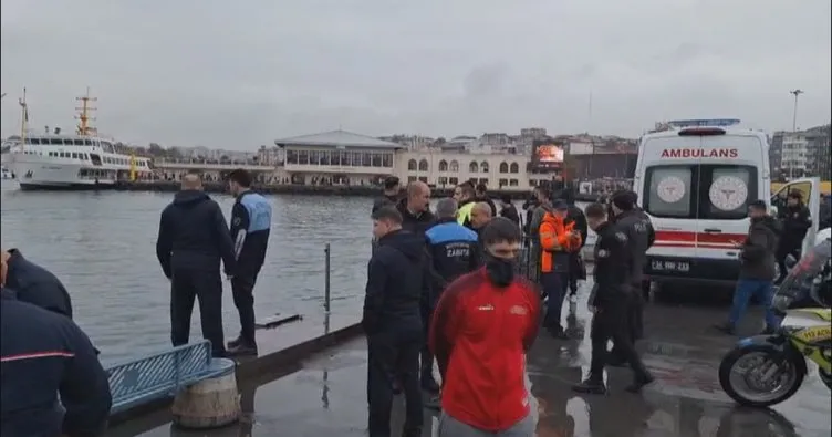 Kadıköy’de acı olay: Düşen arkadaşlarını kurtarmak için 3 engelli vatandaş denize atladı! 1 ölü