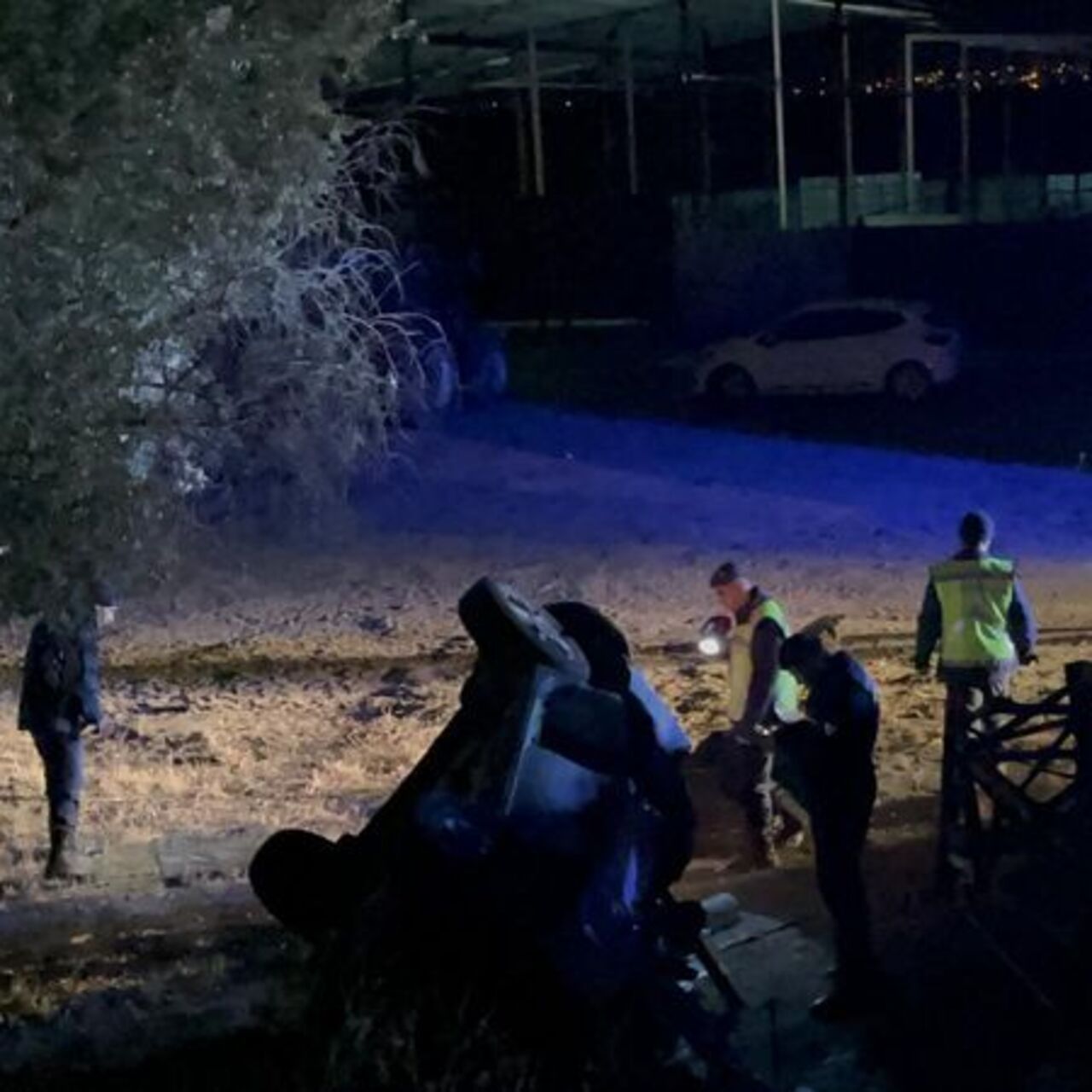 Kontrolden çıktı, şarampole devrildi: 1 ölü, 2 yaralı