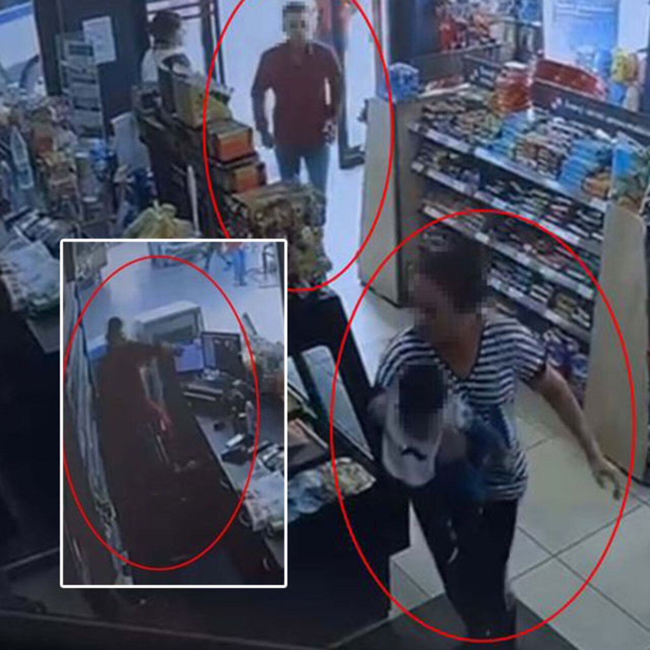 Kucağında bebekle defalarca bıçaklandı!