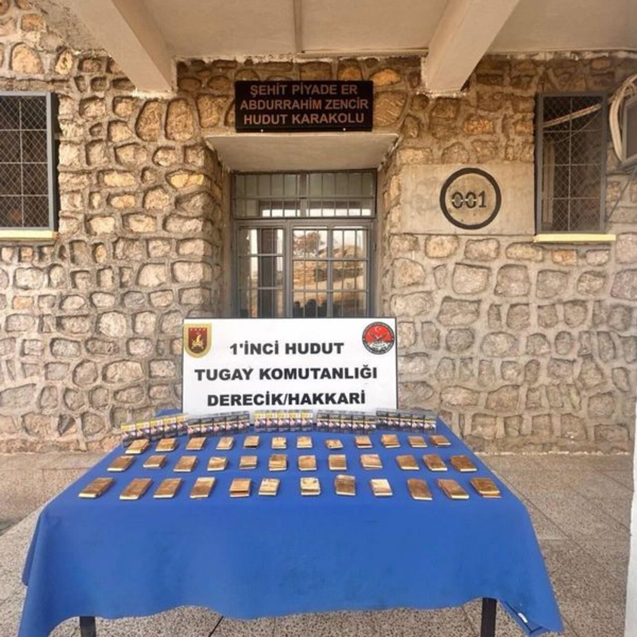 MSB duyurdu! Hakkari hudut hattında 36 kilo altın ele geçirildi