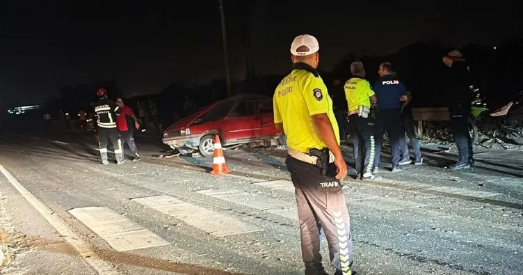 Mersin’de trafik kazası! 1 ölü 4 yaralı