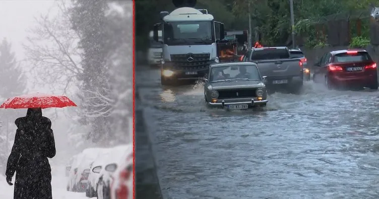 Meteoroloji Genel Müdürlüğü uyardı: Yoğun yağış ve kar bekleniyor! O bölgede yaşayanlar dikkat! 6 il için ‘Sarı kod’