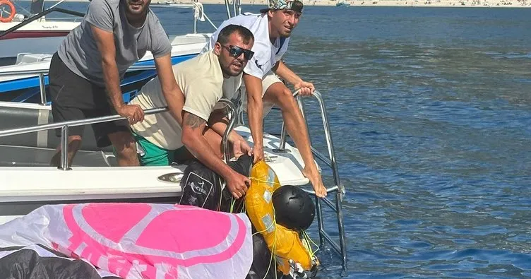 Muğla’da paraşüt kazası!