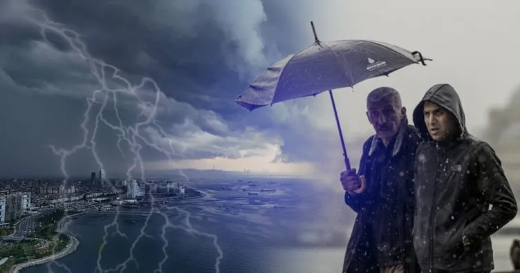 SON DAKİKA: Meteoroloji ve Valilik saat verdi! İstanbul için ‘sarı’ kodlu uyarı! Gök gürültülü sağanak ve fırtına geliyor