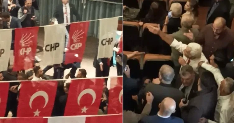 Yine CHP yine kaos! Bu kez adres Kahramanmaraş: Kongrede kavga çıktı