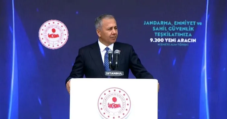 9 bin 200 yeni araç İçişleri Bakanlığı bünyesine kazandırıldı