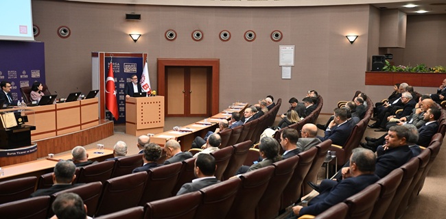 BTSO Kasım Ayı Meclis Toplantısı Gerçekleştirildi