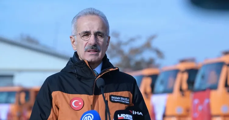 Bakan Uraloğlu açıkladı: Karla mücadeleye 2,2 milyar liralık araç desteği