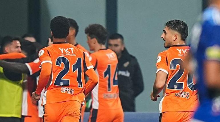 Başakşehir, Kasımpaşa’dan 3 puanı 3 golle aldı
