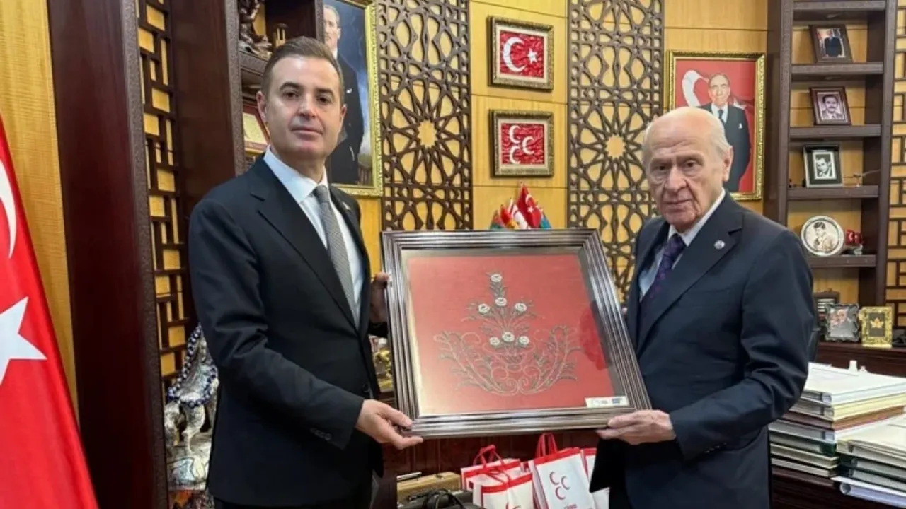 CHP’li başkandan Devlet Bahçeli’ye ziyaret!