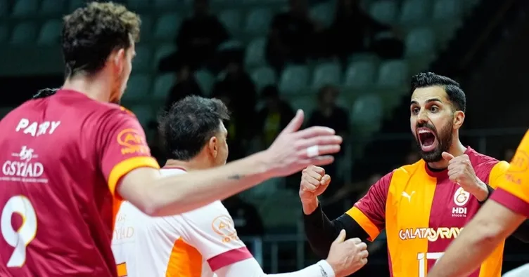 Galatasaray, Fenerbahçe’yi karar setinde mağlup etti!