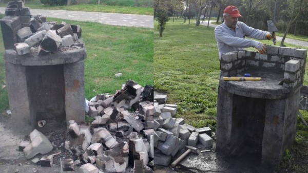 KAMU MALINA ZARAR VERİLDİ, BELEDİYE EKİPLERİ ANINDA MÜDAHALE ETTİ