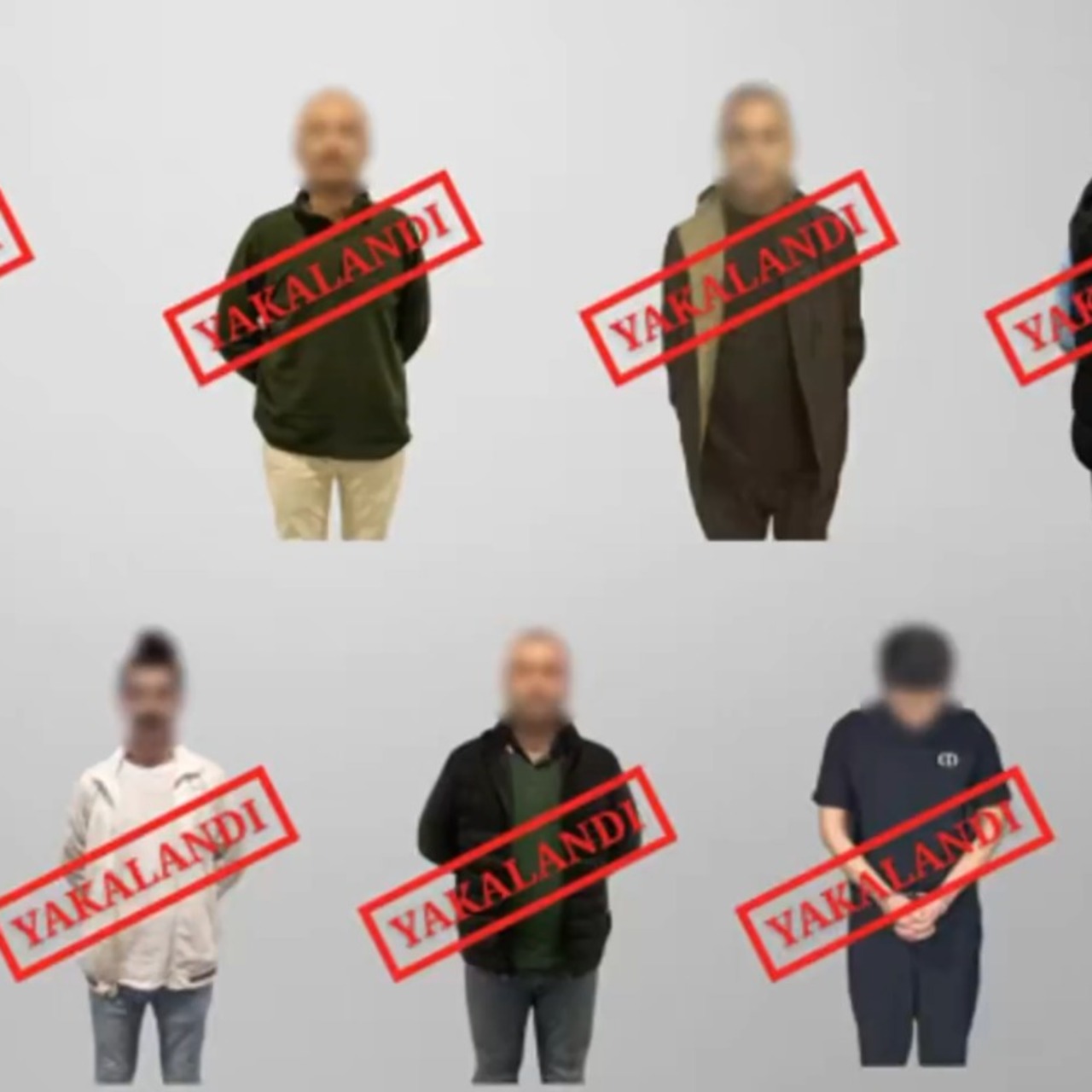 Kırmızı bültenle aranan 7 kişi yakalandı!