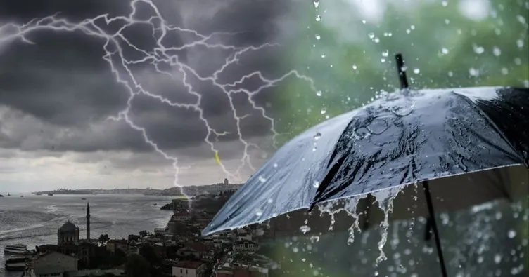 SON DAKİKA: Meteoroloji uyardı! Çok kuvvetli sağanak ve fırtına geliyor! İstanbul için tarih verildi! Tam 4 gün sürecek…