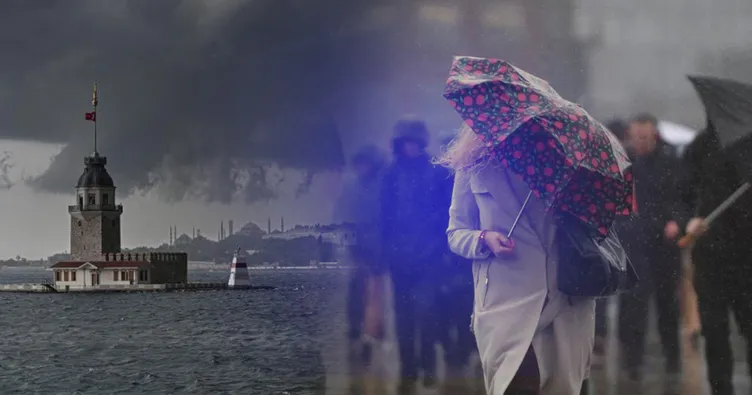 SON DAKİKA: Meteoroloji uyardı:34 ilde fırtına ve sağanak yağış alarmı! O tarihlerde şemsiyesiz çıkmayın