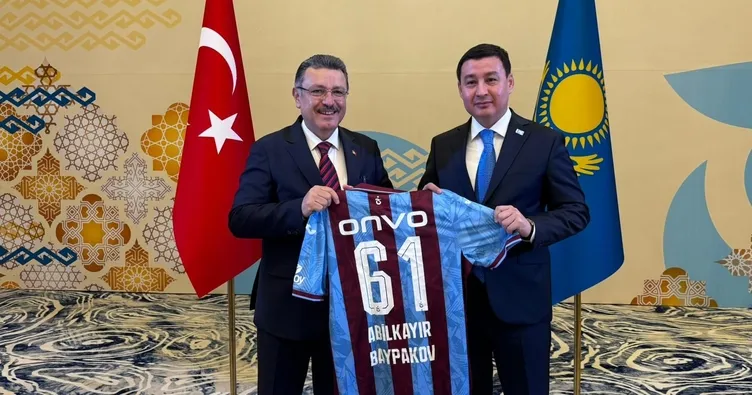 Trabzon’un yeni kardeş şehri Aktau oldu: Karadeniz’den Hazar’a dostluk köprüsü