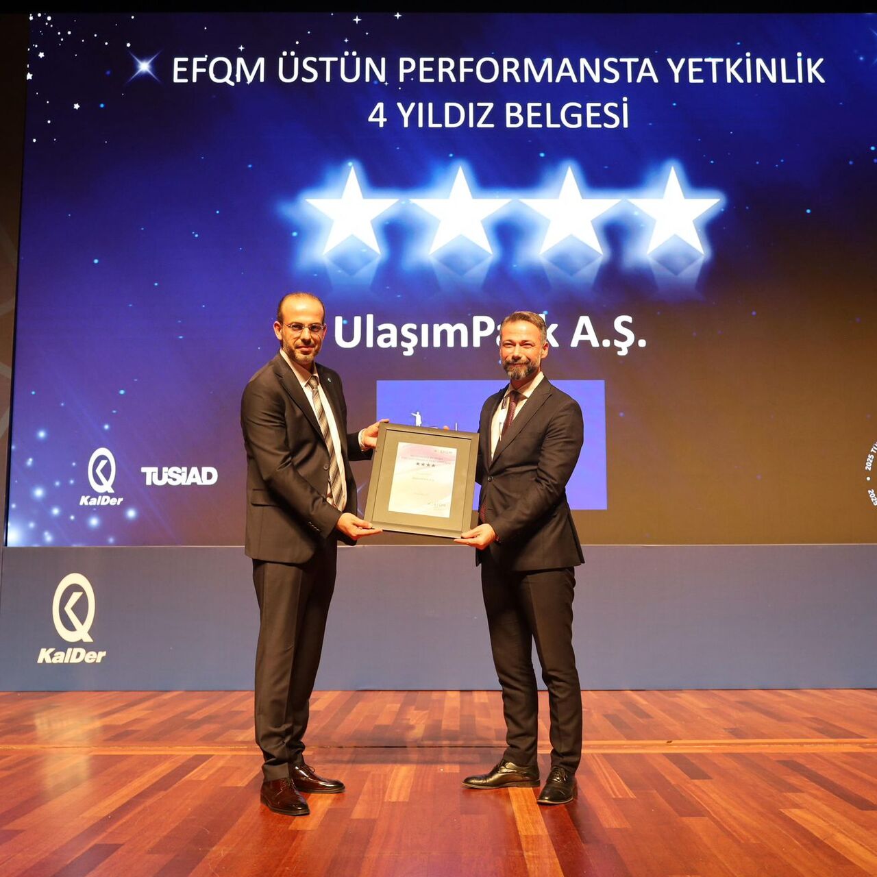 Ulaşım Park Avrupa’da 4 yıldızla tescillendi