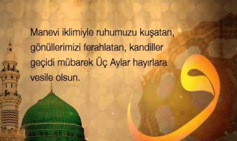 ÜÇ AYLAR MESAJLARI 2025 | WhatsApp İle Instagramda Paylaşabileceğiniz Eş, Sevgili, Anne Ve Baba İçin Hadisli, Dualı, Ayetli Resimli Üç Aylar Mesajları