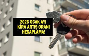 OCAK AYI KİRA ARTIŞ ORANI: 2026 Ocak ayı kira artış oranı ne zaman açıklanacak? TEFE-TÜFE ile Ocak ayı ev ve iş yeri kira zammı ne olacak? İşte kira zammı hesaplama örnekleri
