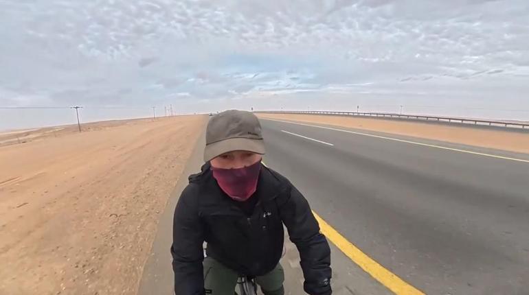 68 yaşında hayalini pedalla gerçekleştirdi: Umre için 3 bin 450 kilometreyi bisikletle aştı