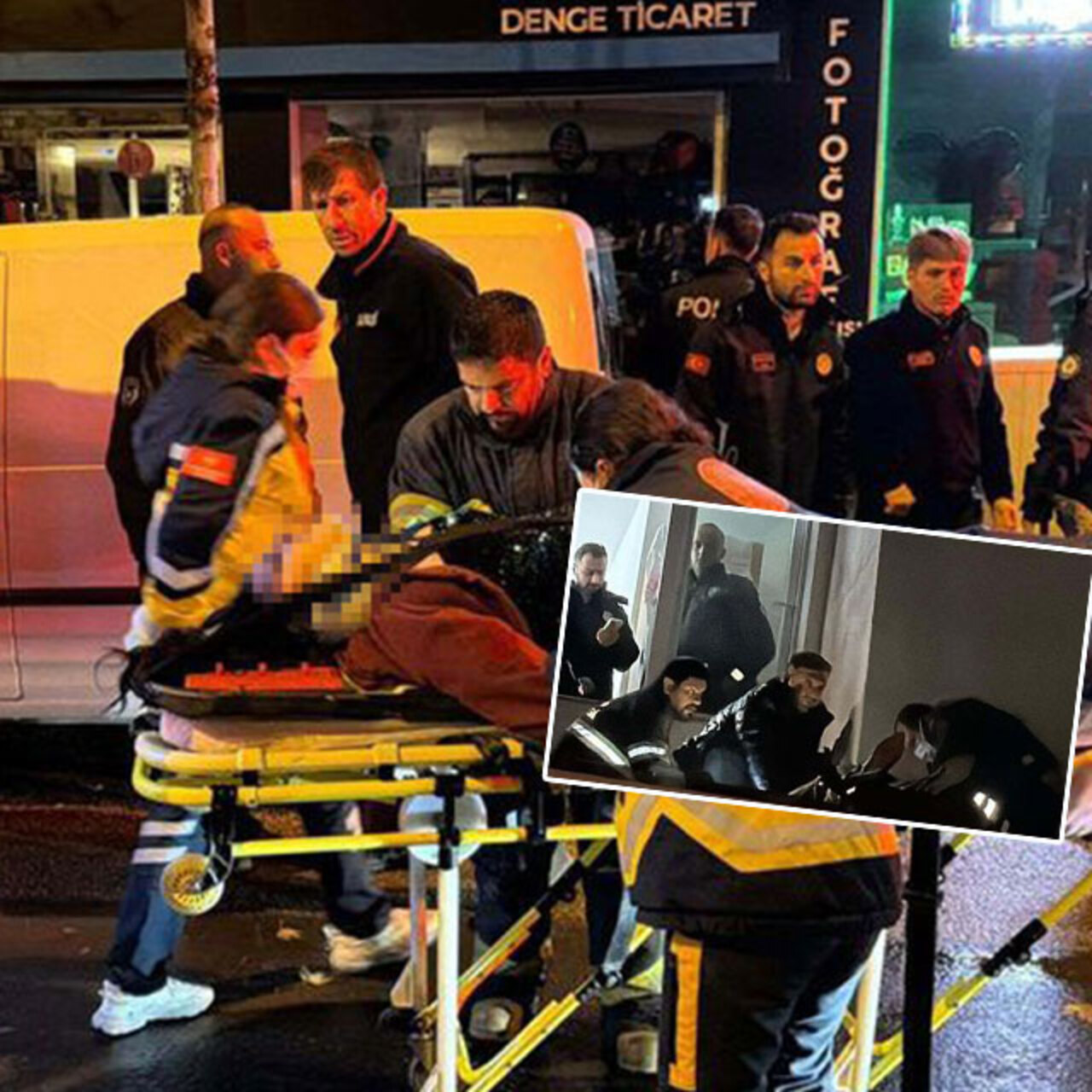 8’inci kattan 5’inci kata düştü! Genç kadın mucizeyi yaşadı!