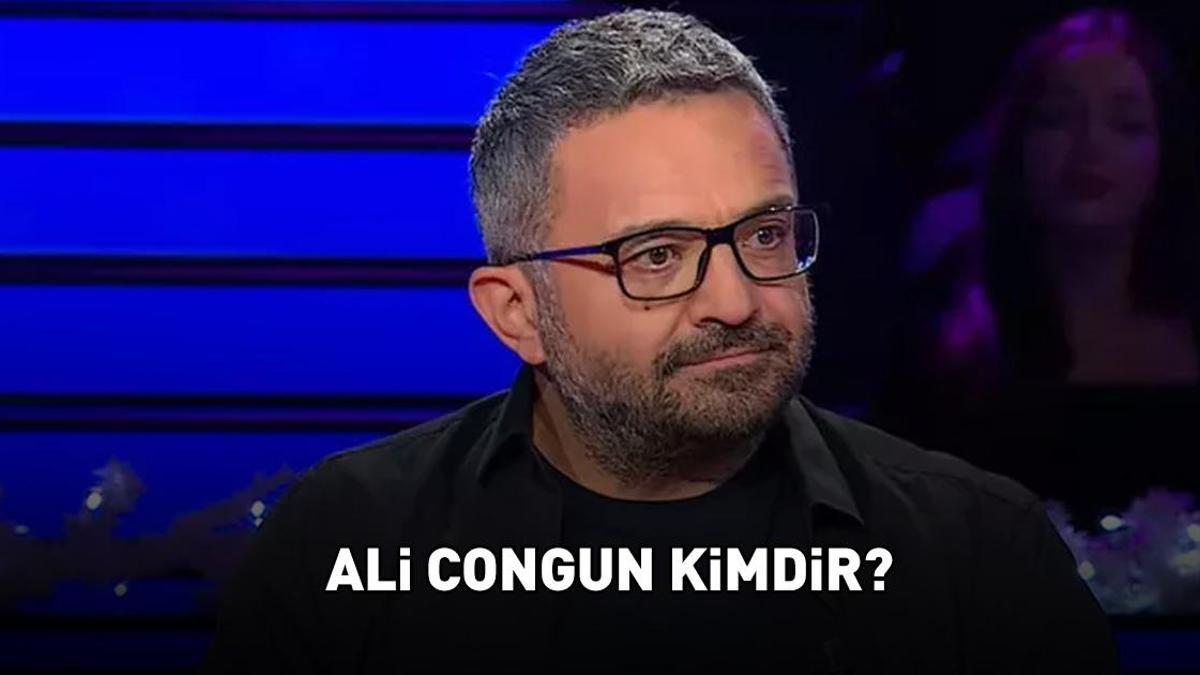 Ali Congun, kimdir, nereli ve kaç yaşında? Kim Milyoner Olmak İster Yılbaşı’nın konuğu Ali Congun’un mesleği ve kariyeri!