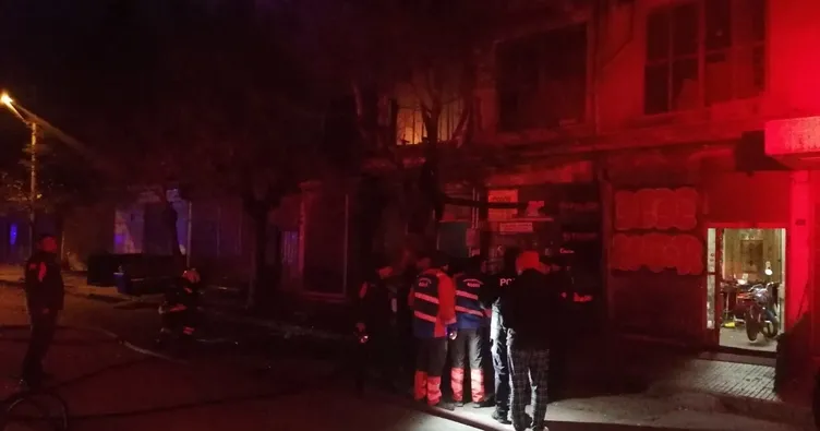 Bedensel engelli adam, depoda çıkan yangında can verdi