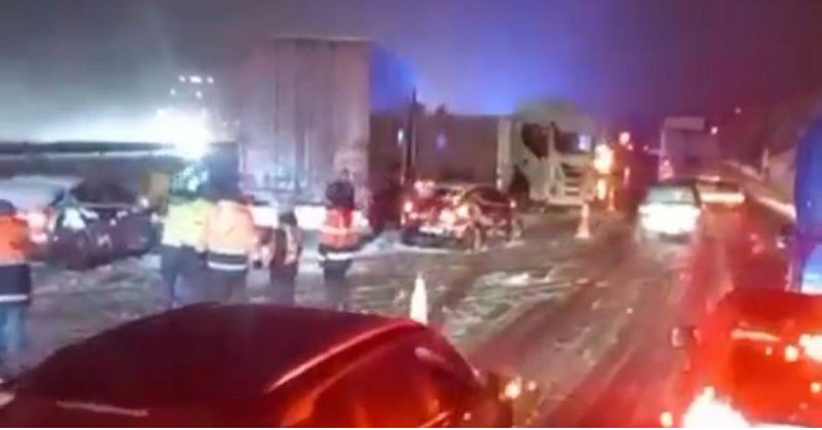 Bolu Tüneli’nde zincirleme kaza