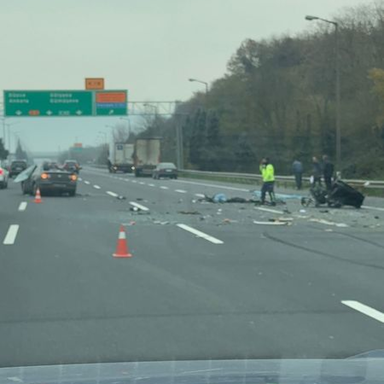 Çekiciye çarptı… Hurdaya döndü!