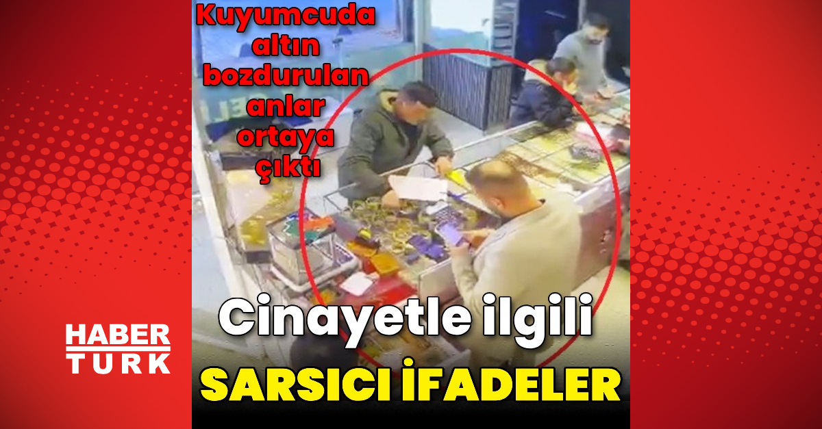 Cinayetle ilgili sarsıcı ifadeler