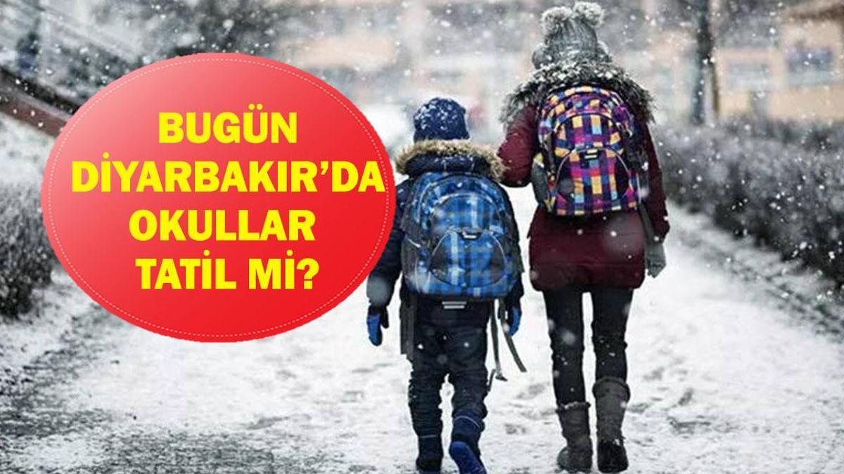 DİYARBAKIR OKULLAR TATİL Mİ? 29 Aralık Pazartesi Diyarbakır’da Okullar Tatil Mi? Diyarbakır Valiliği’nden Açıklama Geldi mi?