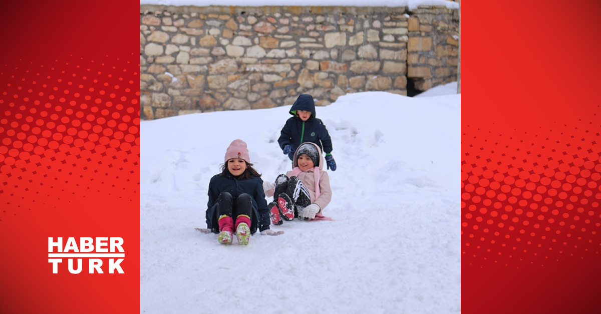 Diyarbakır’da eğitime kar engeli