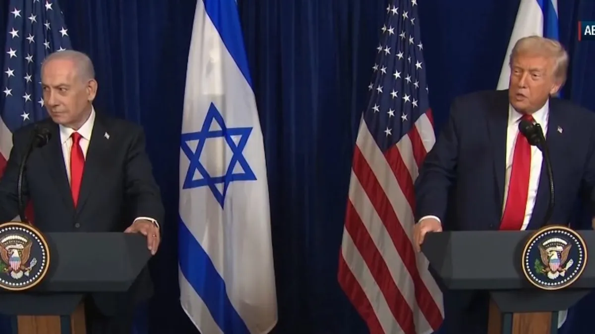 Eli kanlı katil Netanyahu 5. kez ABD’de! Trump: Erdoğan’a saygı duyuyorum