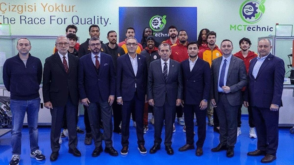 Galatasaray MCT Technic’ten, MCT Technic fabrikasına ziyaret